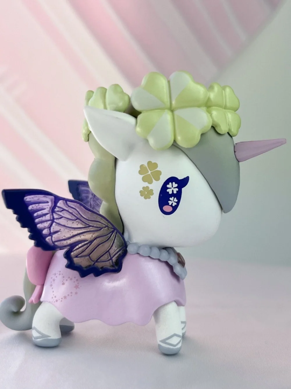 Tokidoki Lucky Fairy Pixie Dust Fairy Unicorno Butterfly Clover Pearlescent
